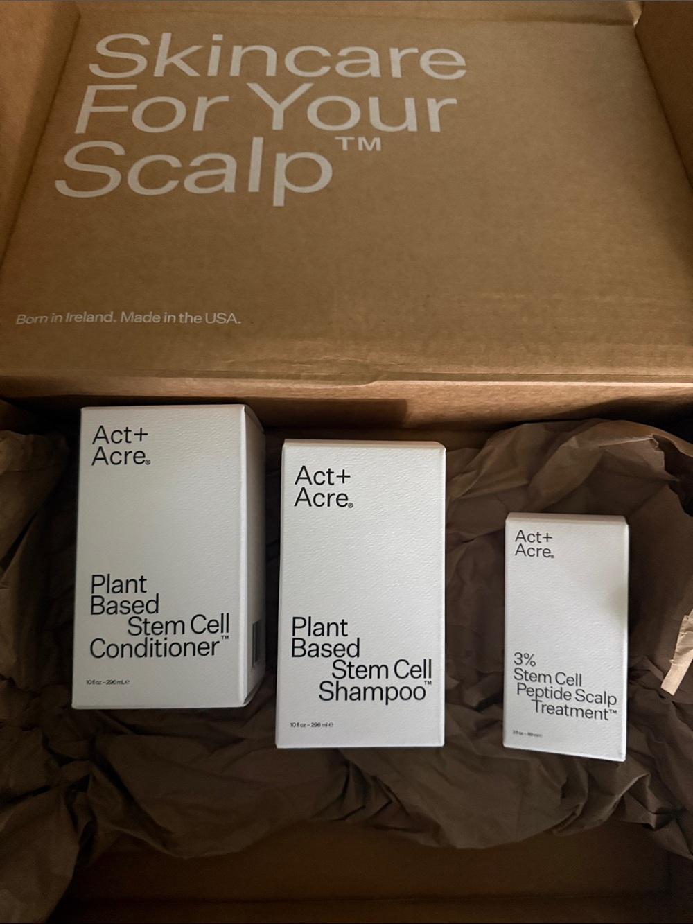 Never opened! Plant Based Stem Cell Shampoo & Conditioner Set — Whit